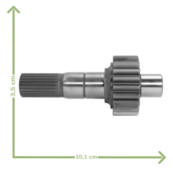 Eixo de acionamento Tração Agripar 3603220M1 ZF4472353526
