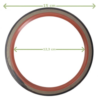 Retentor da Flange Tração ZF0501398050 80172600 040690R1